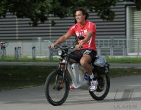 Volleyball 1. Bundesliga   Saison 2011/2012  ENBW TV RottenburgBesichtigung der Werkstatt der Schoenbuchbahn;