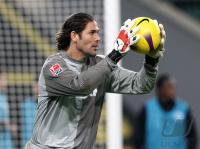 Fussball 1. Bundesliga: Wolfsburg, JENTZSCH Einzelaktion