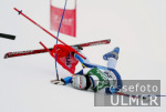SKI  WM 2003  St.Moritz Abfahrt Herren Training Sturz