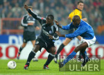Fussball 1. Bundesliga: Bochum - Schalke, Zweikampf