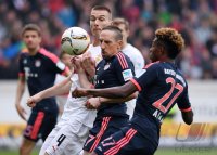 Fussball 1. Bundesliga Saison 15/16: VfB Stuttgart - FC Bayern Muenchen
