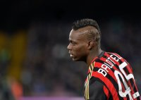 FUSSBALL SERIE A 2013/2014: Mario Balotelli (AC Mailand)