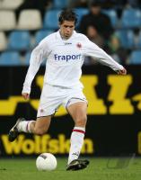 Fussball 1. Bundesliga: Frankfurt, HUGGEL Einzelaktion