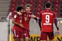 Fussball 1. Bundesliga Saison 21/22: VfB Stuttgart - FC Bayern Muenchen