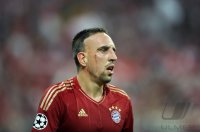 Fussball CHL  Saison 2011/2012: Franck Ribery (FC Bayern Muenchen)