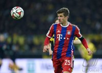 Fussball 1. Bundesliga Saison 14/15: Thomas Mueller (FC Bayern Muenchen)