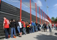 Fussball 1. Bundesliga: Abschluss Training beim FC Bayern Muenchen