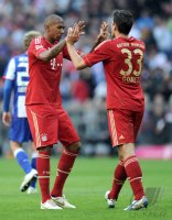 Fussball 1. Bundesliga, Saison 2011/2012:  FC Bayern Muenchen - Hertha BSC Berlin