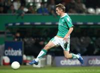 Fussball DFB-Pokal: Werder, ROSENBERG Einzelaktion