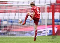 Fussball 1. Bundesliga Saison 21/22: Teampraesentation FC Bayern Muenchen