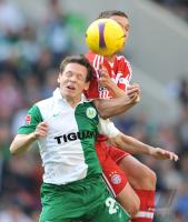 Fussball 1. Bundesliga: Wolfsburg - Bayern