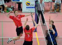 Volleyball 1. Bundesliga   08/09:  TV Rottenburg - Zurich Team VCO Berlin