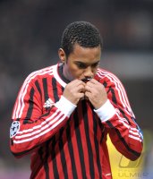 Fussball CHL  Saison 2011/2012:  Robinho (AC Mailand)