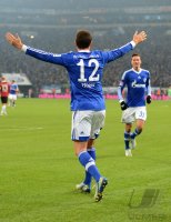 Fussball, 1. Bundesliga12/13: FC Schalke 04 - Hannover 96