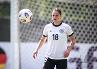 Fussball International Euro 2025,
Mannschaftsfoto Deutsche Frauen Nationalmannschaft
