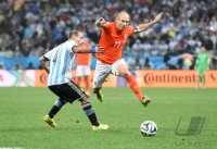 FUSSBALL WM 2014, HALBFINALE: Niederlande - Argentinien