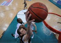 Basketball  1. Bundesliga  09/10  Walter Tigers Tuebingen - Deutsche Bank Skyliners