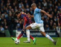 Fussball International CHL Saison 13/14: Manchester City - FC Barcelona