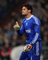 Fussball: Champions League, Saison 2010/2011: Olympique, LLORIS Einzelaktion