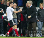 Fussball UCL: Leverkusen - Barcelona,  Jubel