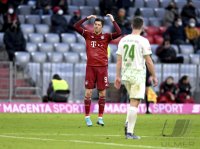 Fussball 1. Bundesliga Saison 21/22: FC Bayern Muenchen - SpVgg Greuther Fuerth
