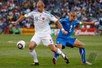 FUSSBALL WM 2010,  VORRUNDE: Slowakei - Italien