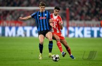 Fussball  Achtelfinal Rueckspiel CHL 25/26: FC Bayern Muenchen - Atalanta Bergamo