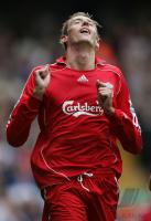 Fussball Barclays Premiership: Liverpool, CROUCH