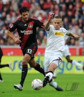 Fussball: 1. Bundesliga Saison 2010/2011: Leverkusen - Moenchengladbach