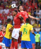 FUSSBALL WM 2018 Vorrunde Brasilien - Schweiz