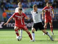 FUSSBALL WM 2010, VORRUNDE: Deutschland - Serbien