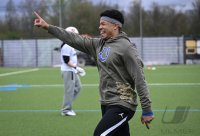 American Football Camp bei den Reutlingen Eagles mit Marcel Dabo