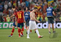 Fussball International Europameisterschaft 2012: Spanien - Frankreich