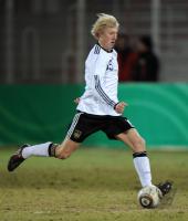 FUSSBALL LAENDERSPIEL U20: Deutschland, KOCH Einzelaktion