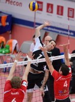 Volleyball 1. Bundesliga  13/14 TV Rottenburg - Berlin Recycling Volleys