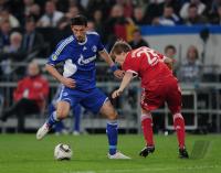 FUSSBALL  DFB Pokal Halbfinale; FC Schalke 04  - FC Bayern Muenchen