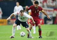Fussball WM 2006:England - Portugal