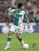 Fussball 1. Bundesliga: Werder, DIEGO Einzelaktion