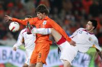 Fussball EM Qualifikation: Holland - Rumaenien