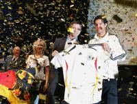 Fussball Fussball Deutsche Nationalmannschaft WM Trikotvorstellung