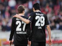 FUSSBALL  1. BUNDESLIGA  09/10    VfB Stuttgart - Eintracht Frankfurt