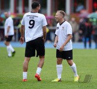 Fussball / Promi-Benefizfu&Atilde;ballspiel in Tuebingen