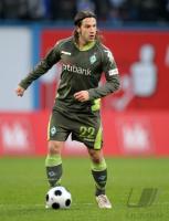 Fussball 1. Bundesliga: Bremen, FRINGS Einzelaktion