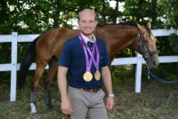 REITEN Olympia 2012: Doppel-Olympiasieger Michael Jung (Deutschland)