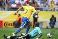 Fussball WM 2006: Achtelfinale Brasilien - Ghana