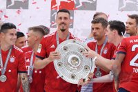 Fussball 1. Bundesliga Saison 17/18: Meister FC Bayern Muenchen