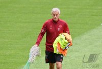 Fussball 1. Bundesliga Saison 21/22: Teampraesentation FC Bayern Muenchen