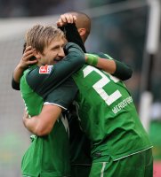 Fussball: 1. Bundesliga Saison 2010/2011: Moenchengladbach - Bremen