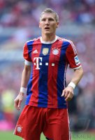 Fussball, 1. Bundesliga  Saison 2013/2014: Verletzung Bastian Schweinsteiger (FC Bayern Muenchen)
