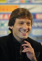 FUSSBALL  International CHL 10/11: Trainer LEONARDO (Inter Mailand)